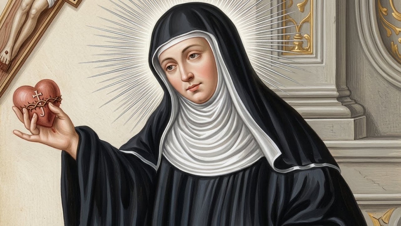 Santa Matilde de Hackeborn, a rouxinol de Cristo e mestra da vida mística