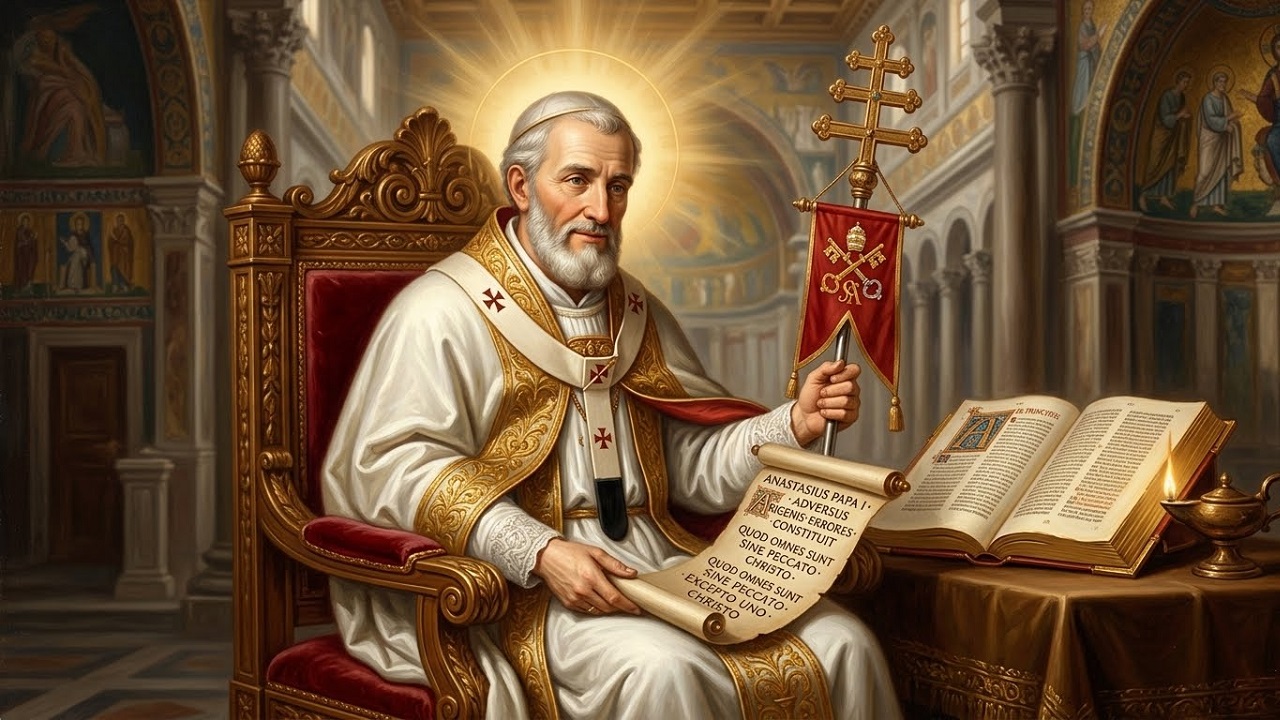 São Anastácio I, o Papa da firmeza doutrinal e da mansidão evangélica