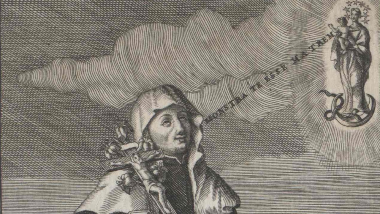 Neste dia, em 1582, Úrsula Benincasa falava da sua visão de Jesus com o Papa Gregório XIII